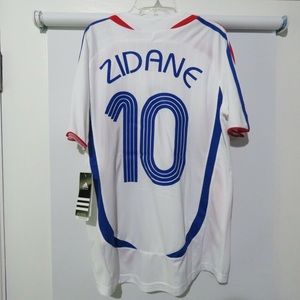 2006 France Zidane World Cup Final Jersey Remake